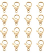 Lobster Clasps 24K Gold Plated Bracelets Necklaces Parrot Findings 15mm ... - $45.72 CAD
