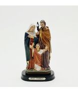 Religious Statue Figurine of Holy Family Jesus and his Parents H = 5.75 in - $28.82