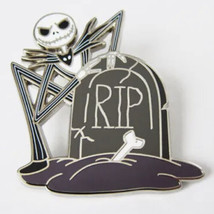 Disney Pin Nightmare Before Christmas Booster Jack Skellington RIP - £11.43 GBP
