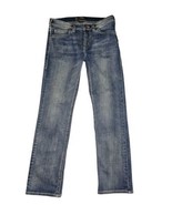 Silver Jeans Mens 31x32 Blue Nash Denim Western Glove Works Heavy Stitch  - $54.72 CAD