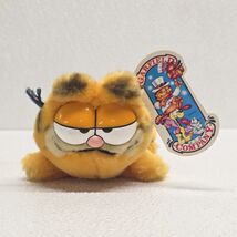 Garfield Orange Cat Mini 5" Laying Down Plush Vintage Dakin With Tag - $29.60