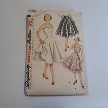 Simplicity 3766 Slip An Petticoat Jr Misses Pattern Cut - £11.07 GBP