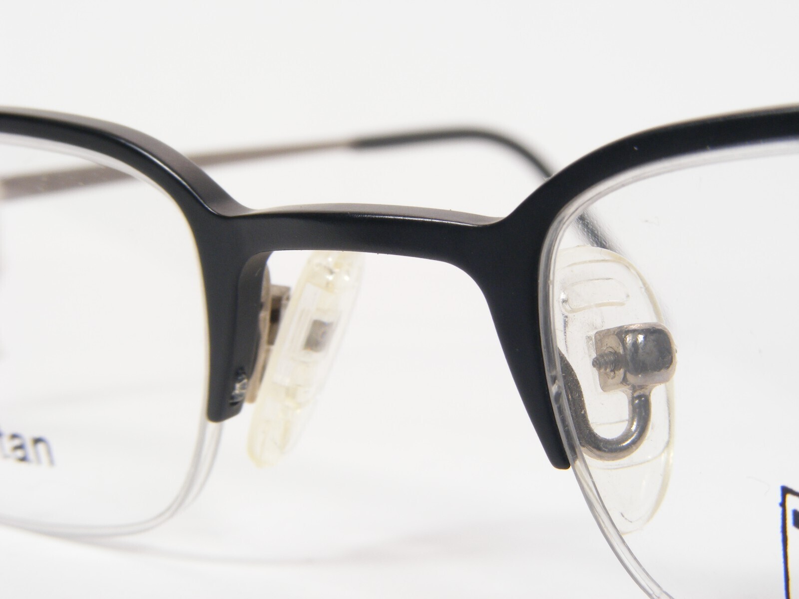 TFC Par AVM Modèle 401 01 Noir Mat / Argent Gris Unique Rare Lunettes 45-21-140 Item image 7