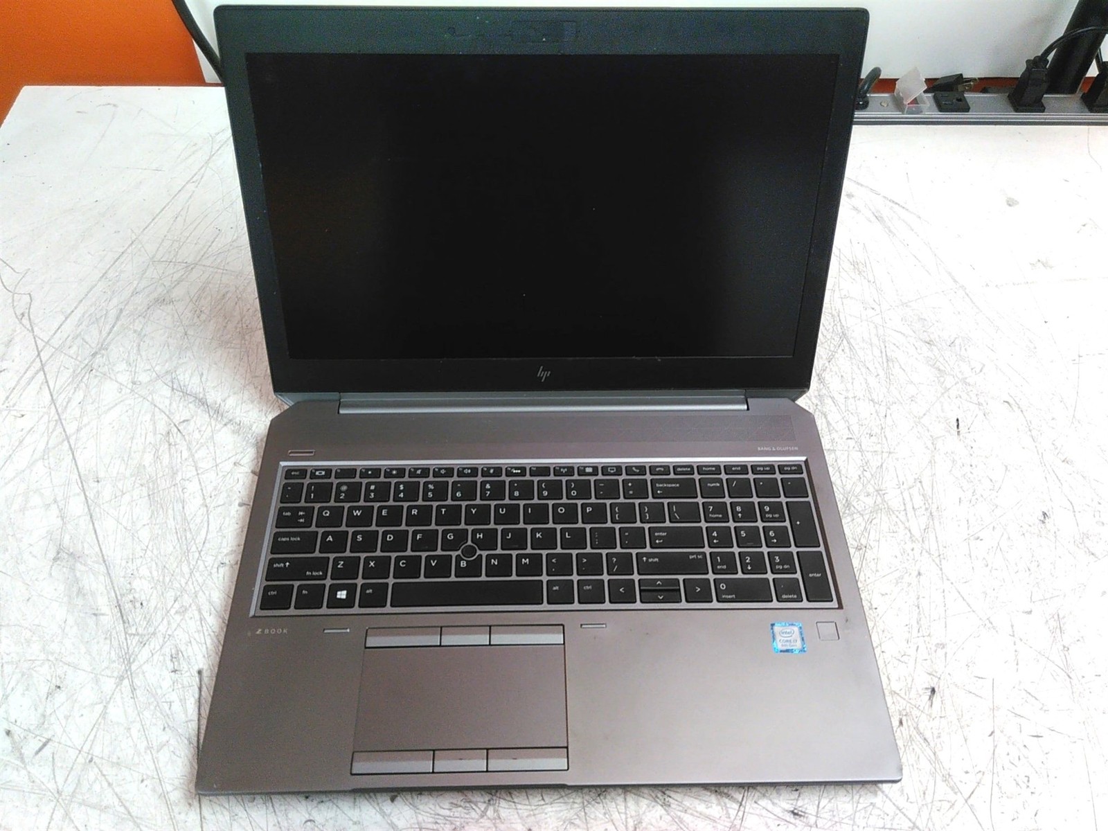Defective HP ZBook 15 G5 15" Laptop Intel i7-8750H 6-Core 2.2GHz 16GB 0HD AS-IS - $178.20