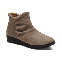 Aetrex Women&#39;s Zoey Zipper Boot, Dark Taupe Size 11-11.5/42 - $158.35