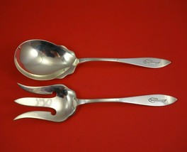 Buckingham Narrow by Shreve Sterling Silver Salad Serving Set Applied Mono &quot;J&quot; - $385.11