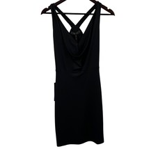 BCBGMaxazria Black Sleeveless Strappy Back Oriele Dress Size XS - £20.97 GBP