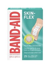 Band-Aid, Skin-Flex  Bandages, All One Size, 25 Count - £5.54 GBP