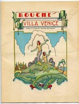 Albert BOUCHE Villa Venice 1934 La Vie Parisienne Program Glen View Illinois - £196.73 GBP