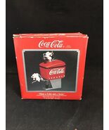 1990 Coca Cola Ornament Mice On A Coke Machine Christmas Holdiay Xmas KG - $14.85