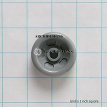 NEW Genuine/OEM GENERAL ELECTRIC **SUB AT ZERO**ROLLER LOWER RACK, WD12X... - $100.10