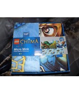 Lego Legends of Chima Micro Mink Fitted Twin Fitted Sheet W/Pillowcase N... - $40.50