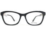 Etro Eyeglasses Frames ET2628 016 Black Beige Cat Eye Full Rim 53-17-140 - $65.36