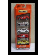Coca Cola Matchbox Mattel Wheels 5 Pack Gift Set 1998 - €11,51 EUR