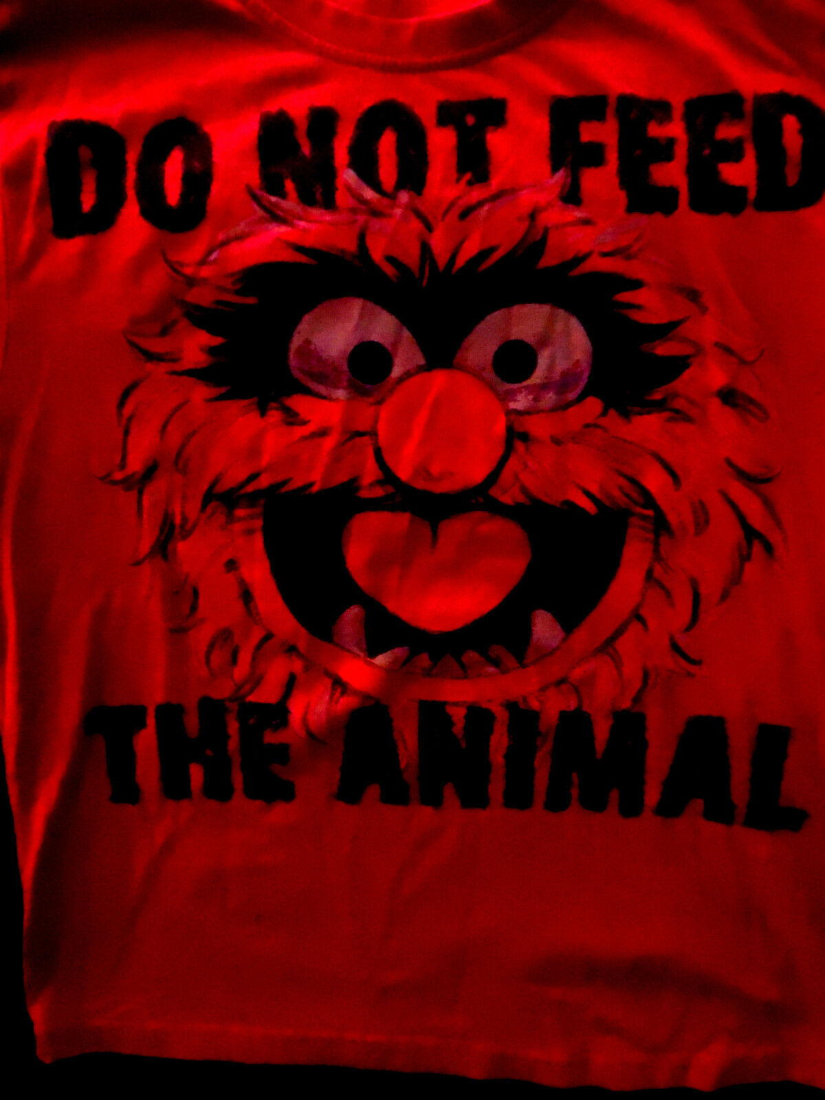 Primary image for DO NOT FEED THE ANIMAL Shirt (Size S) ***Licensed by Disney***