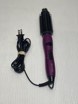 INSTYLER Hot Round Brush Hair Straightener Purple 30336 Tested and Working - £19.12 GBP