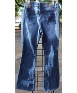 Rue 21 Flare Blue Jeans Twenty One Black NWT  Womens Size 7/8 NEW - £6.24 GBP