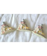 Lot of 3 World Trend Ceramic Lighthouse Harbor Lights Magnets Nautical B... - $9.00 CAD