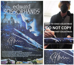 Danny Elfman signed Edward Scissorhands 24x36 poster COA exact proof autographed - £355.28 GBP