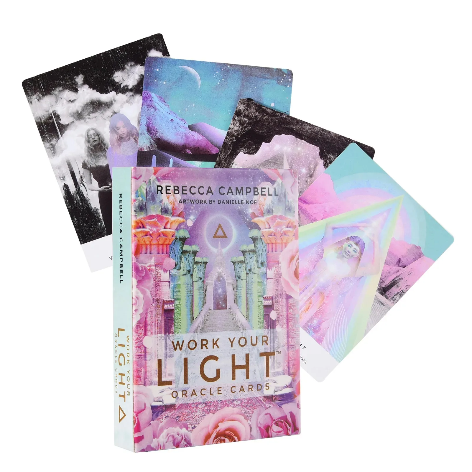 Work Your Light Tarot Oracle Card Mysterious Divination Comics Tarot Card Female - £8.85 GBP