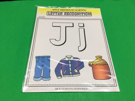 Letter  Jj - Apple Treehouse Worksheets - Preschool Teaching supplies  20pgs - £9.45 GBP