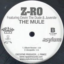 Z-RO / Devin The Dude / Juvenile &quot;The Mule&quot; 2004 Vinyl 12&quot; Promo ~Htf~ *Sealed* - £14.34 GBP
