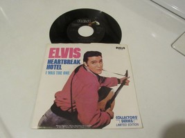 Elvis Presley  45  &amp; Picture Sleeve  Heartbreak Hotel - £5.17 GBP