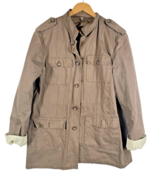 Banana Republic Utility Military Jacket Size Medium Mens Y2K Preppy Garm... - €68,39 EUR