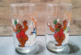 Vintage LKs Pierre the Bear 5&#39;&#39; Tall Winter Series 1978 - 1979 Glasses S... - $16.70