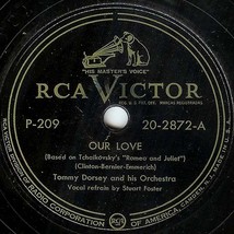 Victor 78 #20-2872 - Tommy Dorsey Orchestra - &quot;Some Things Will Never Change&quot; - £6.28 GBP