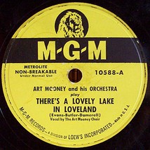 MGM 78 #10588 - Art Mooney Orchestra - &quot;There&#39;s A Lovely Lake In Loveland&quot; - £5.41 GBP