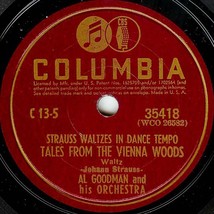Columbia 78 #35418 - Al Goodman Orchestra - &quot;Voices Of Spring&quot; - £6.29 GBP