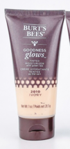 Burts Bees Goodness Glows Tinted Moisturizer With Green Tea 2010 Ivory - $28.98