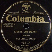 Columbia 78 #728-D - &quot;Lights Out March&quot; &amp; &quot;Under The Double Eagle March&quot; - £9.30 GBP