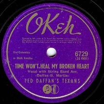OKeh 78 #6729 - Ted Daffan&#39;s Texans - &quot;You&#39;re Breaking My Heart&quot; - £6.25 GBP