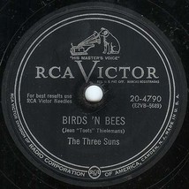 Victor 78 #20-4790 - The Three Suns - &quot;Birds &#39;N Bees&quot; &amp; &quot;Ski-High&quot; - £6.21 GBP