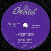 Capitol 78 #3374 - &quot;Port Au Prince&quot; &amp; &quot;Midnight Blues&quot; - Nelson Riddle Orchestra - £7.77 GBP
