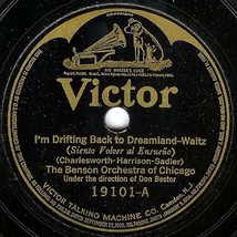 Victor 78 #19101 - Benson Orchestra of Chicago - &quot;Just For To-Night&quot; - £7.73 GBP