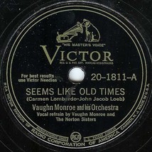 Victor 78 #20-1811 - &quot;Seems Like Old Times&quot; &amp; &quot;Gee! I Wish&quot; - Vaughn Monroe - £7.00 GBP