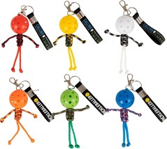 6Pcs Pickleball Handmade Keychains Inspirational Gifts for Pickleball Lo... - £29.54 GBP