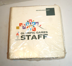 1996 Summer Olympics Staff Training Resource Kit Guide in Notebook (New ... - £116.78 GBP