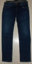EXCELLENT WOMENS SILVER JEANS &quot;Avery Slim&quot; DISTRESSED BLUE JEANS  SIZE W... - £29.37 GBP