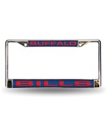 NFL Buffalo Bills Laser Chrome Acrylic License Plate Frame - £23.65 GBP