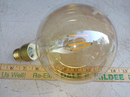 23II20 Ikea Intertek 3055080 Light Bulb, 5" Globe, Led Filament, 2200K, 4.2 Watt - $7.64