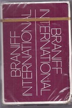 Vintage Braniff International Airlines Bridge Size Playing Cards, Sealed  - £6.22 GBP
