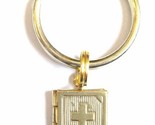 Gold bible charm locket key chain with opening bible locket 7e02f0ad thumb155 crop