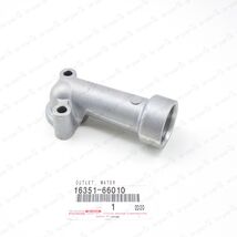 NEW GENUINE TOYOTA 95-97 LAND CRUISER 80 LX450 WATER BY-PASS OUTLET 1635... - $902.15 MXN