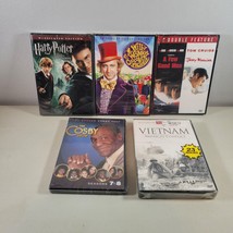 DVD Lot of 5 New A Few Good Men Jerry Maguire Cosby Harry Potter Viet Nam Willie - £16.03 GBP