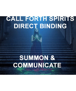 HAUNTED DIRECT BINDING CALL FORTH SPIRITS SUMMON COMMUNICATION WORK MAGICK  - £94.99 GBP