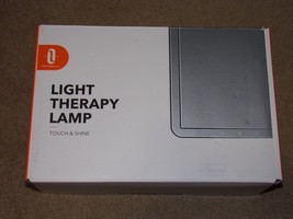 LED White Light Therapy Lamp Var 10,000 Lux UV Free Adjustable Brightness - £26.89 GBP